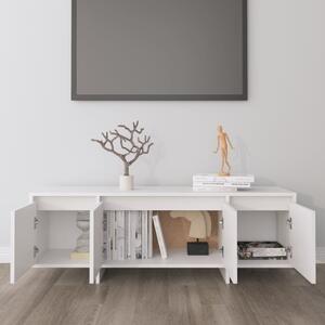 TV skrinka biela 120x30x40,5 cm kompozitné drevo
