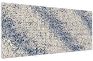 Obraz - Vzor vlniek (120x50 cm)