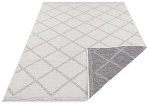 NORTHRUGS - Hanse Home koberce Kusový koberec Twin Supreme 103760 Grey / Cream – na von aj na doma - 120x170 cm