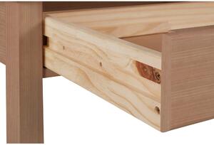 Pracovný stôl z borovicového dreva Støraa Gava, dĺžka 140 cm