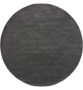 MOOD SELECTION Bent Plain Charcoal - koberec ROZMER CM: ø200
