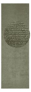 Tmavozelený behúň Mint Rugs Supersoft, 80 x 250 cm