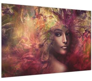 Obraz - Fantasy žena (90x60 cm)