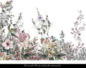 Fototapeta Extravagancie divokých kvetín Samolepící 250x250cm