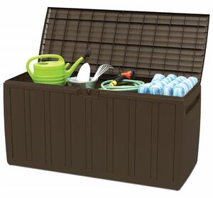 Úložný box hnedý 117x45,5x57,5 cm 270 L