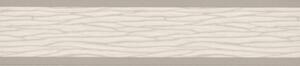 Vliesové bordúry IMPOL 37272-4A, rozmer 5 m x 8,5 cm, vlnovky sivé so sivým okrajom, IMPOL TRADE