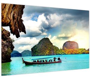 Obraz - Zátoka Phang Nga (90x60 cm)