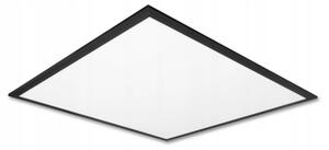 BERGE LED panel čierny 60 x 60cm - 40W - 3800Lm - neutrálna biela