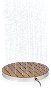 Blumfeldt Sumatra Breeze, RD, záhradná sprcha, WPC, hliník, Ø70, 4cm, okrúhla