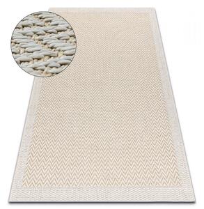 Kusový koberec Tesva krémový 136x190cm