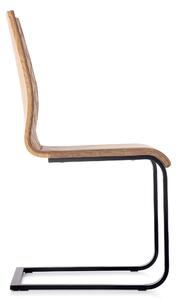 Jedálenská stolička SCK-265 dub zlatý/hnedá