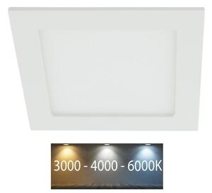 FK technics LED Kúpeľňové podhľadové svietidlo LED/12W/230V 3000/4000/6000K IP44 FK0157 + záruka 3 roky zadarmo
