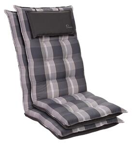 Blumfeldt Sylt, čalúnená podložka, podložka na stoličku, podložka na vyššie polohovacie kreslo, vankúš, polyester, 50 × 120 × 9 cm