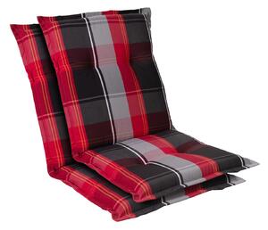 Blumfeldt Prato, čalúnená podložka, podložka na stoličku, podložka na nižšie polohovacie kreslo, na záhradnú stoličku, polyester, 50 × 100 × 8 cm