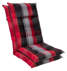 Blumfeldt Sylt, čalúnená podložka, podložka na stoličku, podložka na vyššie polohovacie kreslo, vankúš, polyester, 50 × 120 × 9 cm