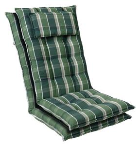 Blumfeldt Sylt, čalúnená podložka, podložka na stoličku, podložka na vyššie polohovacie kreslo, vankúš, polyester, 50 × 120 × 9 cm