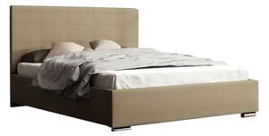 Čalúnená posteľ NASTY 4 + rošt + matrace, sofie 7, 140x200 cm