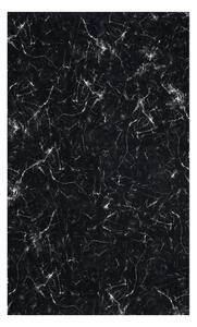 Čierne obliečky na dvojlôžko z bavlneného perkálu Westwing Collection, 180 x 300 cm