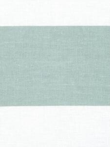 Zeleno-biele obliečky na jednolôžko z ranforce bavlny Kjana, 155 x 220 cm