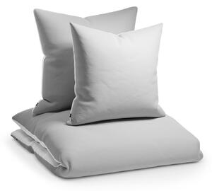 Sleepwise Soft Wonder-Edition, posteľná bielizeň, svetlosivá/biela, 155 x 200 cm, 80 x 80 cm