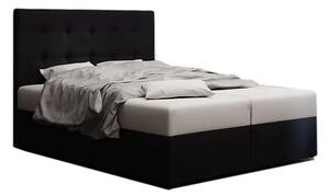 Čalúnená posteľ DOUBLE 1, cosmic 100, 140x200 cm