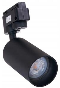 BERGE Reflektor koľajnice SPOT lampa Vision čierna