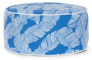 Blumfeldt Cloudio, sedačka, nafukovacia, 55 x 28 cm (Ø x V), PVC/polyester, modrá