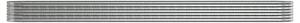 Vyvýšený záhradný záhon práškovaná oceľ 512x80x36 cm strieborný