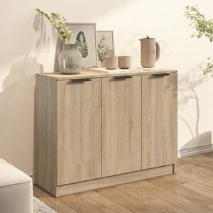 Komoda farba dubu sonoma 90,5x30x70 cm spracované drevo