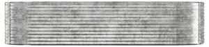 Vyvýšený záhradný záhon práškovaná oceľ 322x100x68cm strieborný