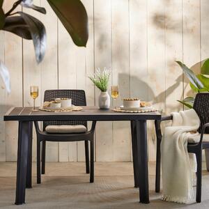 ZÁHRADNÝ STÔL, plast, 126/76/72 cm - Online Only záhrada, Online Only