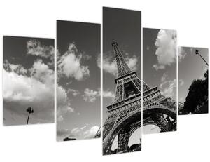 Obraz - Eiffelova veža v Paríži (150x105 cm)