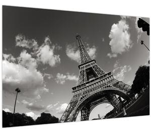 Obraz - Eiffelova veža v Paríži (90x60 cm)