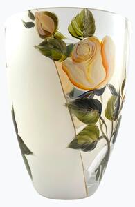 Maľovaná váza na kvety, 26 cm