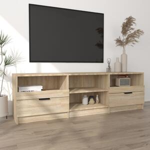 TV skrinka dub sonoma 150x33,5x45 cm spracované drevo
