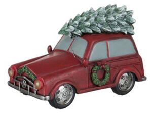 Vianočné auto so stromčekom dekorácia CHRISTMAS SKLADOM AKCIA