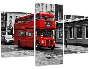 Obraz -Londýn s autobusom (90x60 cm)