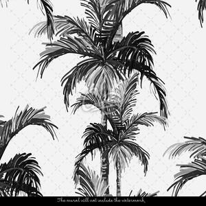 Fototapeta Exotické šedé palmy Samolepící 250x250cm