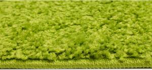Kusový koberec Shaggy Parba zelený atyp 60x200cm