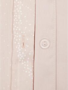 Ružové obliečky na dvojlôžko z bavlneného saténu Westwing Collection, 200 x 200 cm