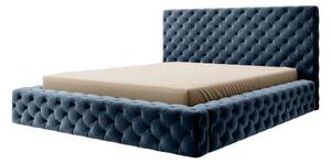 Čalúnená posteľ VINCENTO + rošt + matrac DE LUX, 160x200, lukso 40