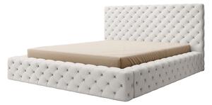 Čalúnená posteľ VINCENTO + rošt + matrac DE LUX, 140x200, softis 17