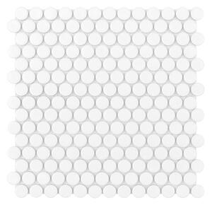 Mozaika biela keramická matná 27,2x27,4cm MISS PENNY WHITE MATT