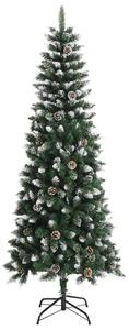 Umelý vianočný stromček s podstavcom zelený 210 cm PVC