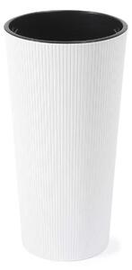 PLASTOVÝ KVETINÁČ URBANIKA ECO 46X25 CM BIELA