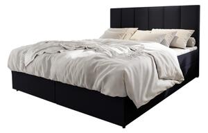Čalúnená posteľ boxspring KARDI, 160x200, soft 11 + topper