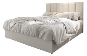 Čalúnená posteľ boxspring KARDI, 180x200, soft 17 + topper
