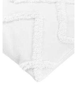 Biele obliečky na jednolôžko z bavlneného perkálu Westwing Collection Faith, 135 x 200 cm