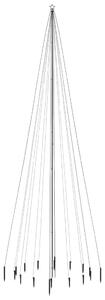 Vianočný stromček s hrotom 1134 rôznofarebných LED 800 cm