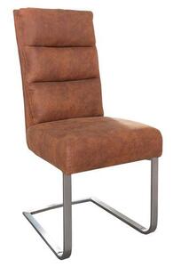 Stolička Comfort Vintage - svetlo hnedá »